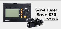 $20 off 3 in 1 Autoharp Tuner With your purchase of an Oscar Schmidt autoharp